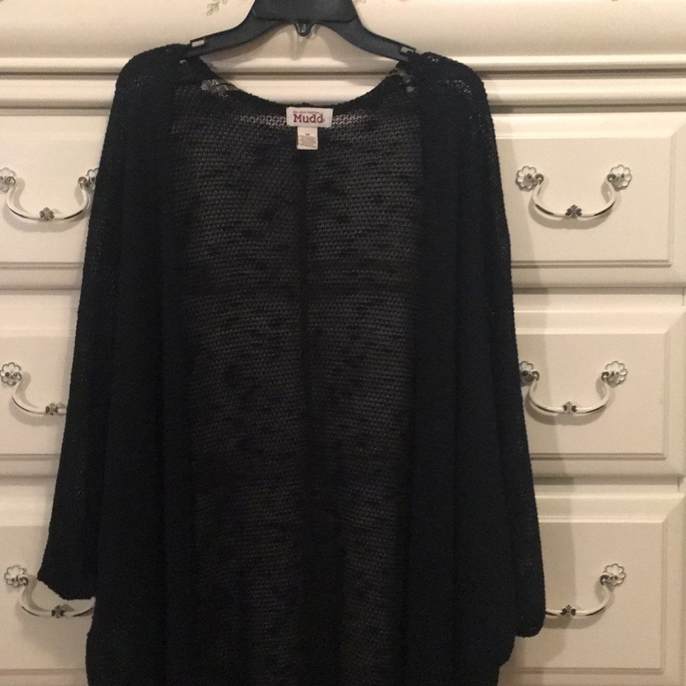 Black Knit Cardigan